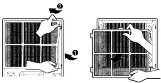 GE AHG50LB - Para cambiarlo: - 1