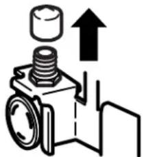 GE TBX18HACWW - CONNECT THE TUBING TO THE REFRIGERATOR (CONT.) - 1