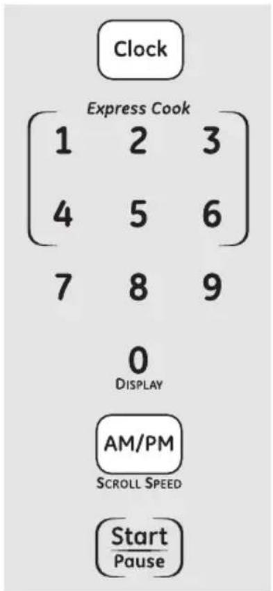 GE HVM1540DNBB - Clock - 1