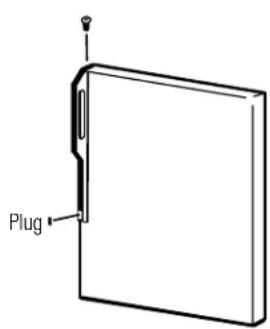 GE GTR17BBMLAA - Transfer fresh food door handle - 1