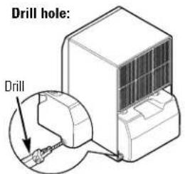 GE AHG40LH - Removing Collected Water - 2