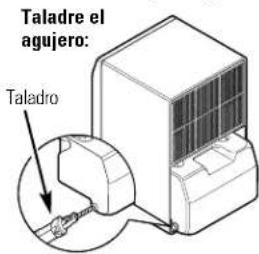GE AHG40LH - Cómo desechar el agua acumulada - 2