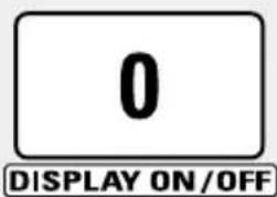 GE JVM1640AH - Display On/Off - 1