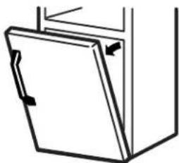 GE TBX18HACAA - REMOVE THE FRESH FOOD DOOR - 3