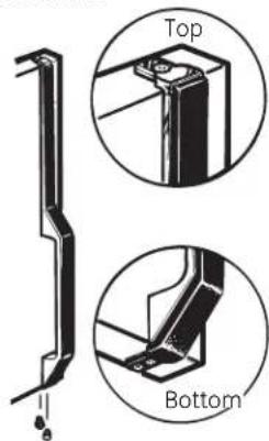 GE GTS18CBEBB - Transfer Freezer Door Handle - 1