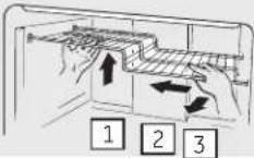 GE GTH18CCEWW - About the freezer compartment shelves. - 1