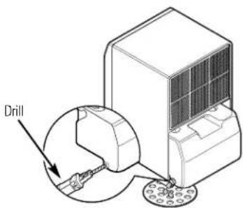 GE AHG30LD - Removing Collected Water - 4