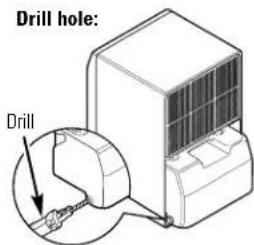 GE AHG30LD - Removing Collected Water - 2