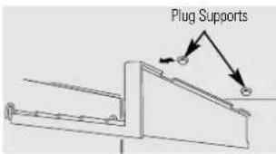 GE TBX14SIBLAA - About the freezer compartment shelves. - 1
