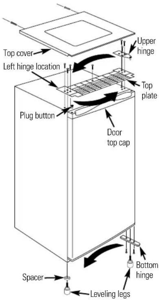 GE SMR04DASCS - Preparing to install the refrigerator. - 1