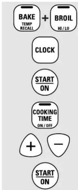 GE JSP39BKBB - How to Set for Regular Baking/Roasting - 1