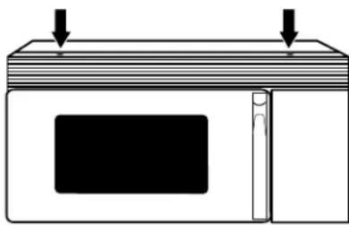 GE SCA1000DCC - To remove the charcoal filter - 1