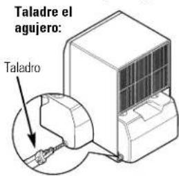 GE AHG30LA - Cómo desechar el agua acumulada - 2