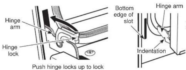 GE Profile PB960DJBB - To replace the door: - 1