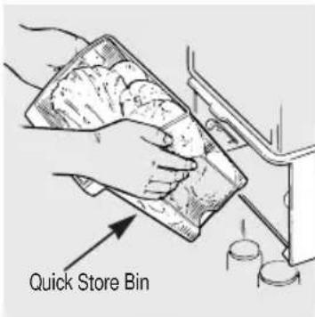 GE TBX21IIBAA - Quick Store Bin - 1