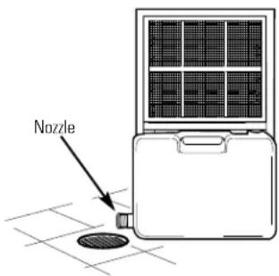 GE AHG25LA - Removing Collected Water - 1