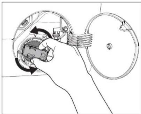 ELECTROLUX EWF9523ADSA - To clean the drain pump: - 5