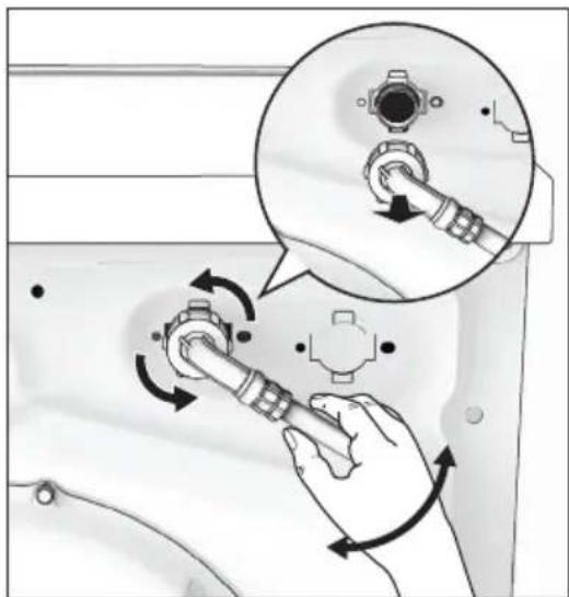 ELECTROLUX EWF9523ADSA - Đề vệ sinh bộ lọc nạp nước: - 2