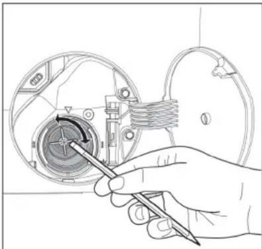 ELECTROLUX EWF9024ADSA - To clean the drain pump: - 9