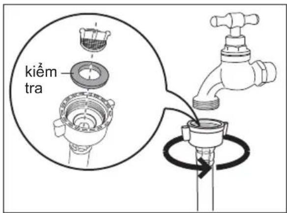 ELECTROLUX EWF9024ADSA - Đầu Nạp Nước - 1