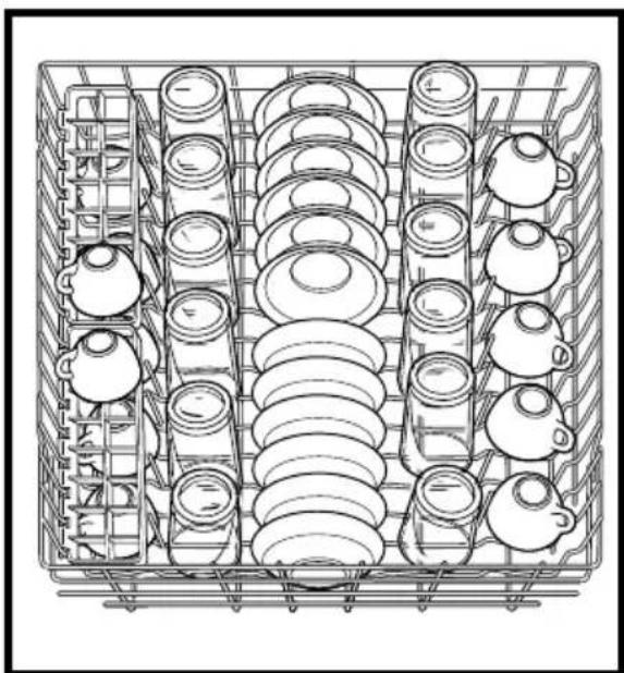 GE GSD5124DBB - Loading place settings... - 3