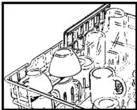 GE GSD5124DBB - Loading the dishwasher racks. - 1