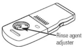 GE GLD4600NBB - Rinse Aid Setting - 1