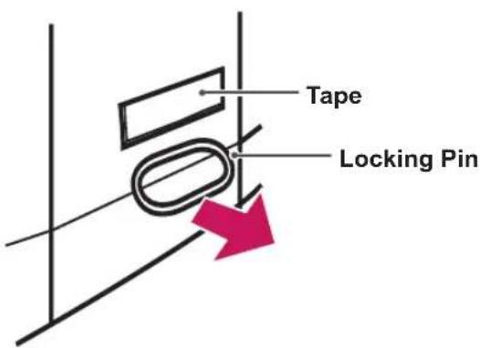 LG 24BK55WV - Adjusting the stand height - 1
