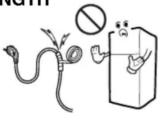 LG GR-V262RL - DO NOT MODIFY OR EXTEND THE POWER CORD LENGTH - 1