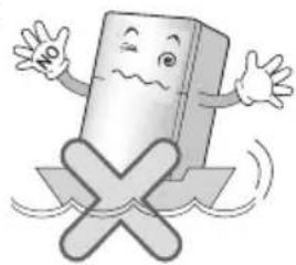 Cartoon illustration of a smiling rectangular object with arms and legs, standing on a cross symbol (no text or symbols present)