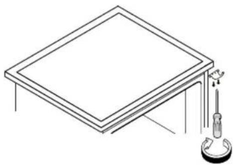 LG GR-U292RVC - (when converting from the left-opening type to right opening type) - 1
