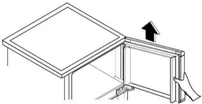 LG GR-U292RVC - (when converting from the left-opening type to right opening type) - 2