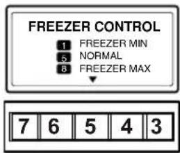 LG GR-B392CC - CONTROLS FOR FREEZER COMPARTMENT - 2