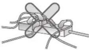 LG GR-B392CC - The dedicated outlet should be used. - 1