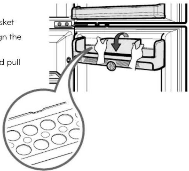 LG GR-B392CC - DAIRY CORNER (FOR DOOR COOLING MODEL) - 2