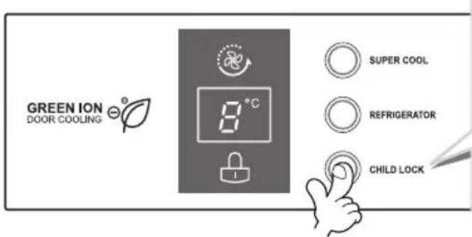 LG GR-M572YPQ - CHILD LOCK - 1
