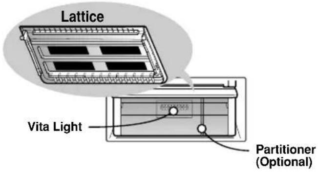 LG GN-M602YLQK - Vegetable Partitioner(Optional) - 1