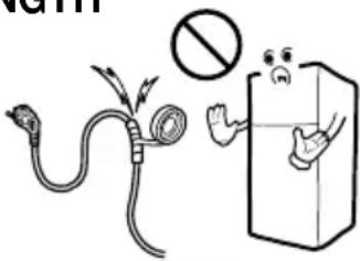 LG GR-V202SPV - DO NOT MODIFY OR EXTEND THE POWER CORD LENGTH - 1