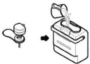 LG GN-241QL - Putting The Water In The Water Tank - 1