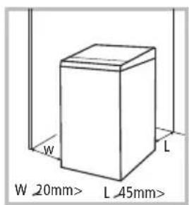 W 20mm> L 45mm>