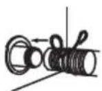 Eurom ETL12KWH - ■ Installation of drain hose - 1