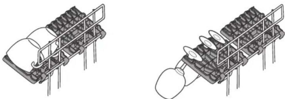 Eurom EDD60S - Using the cup racks - 1