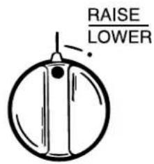 GE ZGU3650WBWG - Raising or lowering the vent - 1