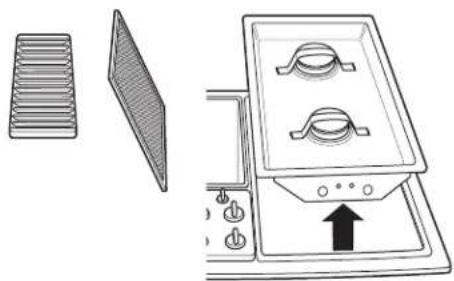 GE Profile PGP990DENWW - PREPARE THE COOKTOP - 1