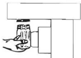 GE Profile PGP990DENWW - INSTALE EL RECIPIENTE PARA GRASA, EL FILTRO DE VENTILACIÓN DESCENDENTE Y LA REJILLA DE VENTILACIÓN - 1