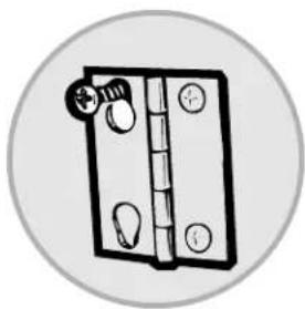 GE DBSR453EAWW - Reversing the Door - 1