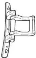 GE DCVH660EHMR - DOOR PARTS - 1