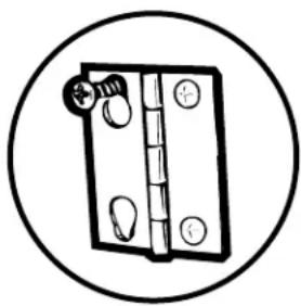 GE DBXR300EGWS - Cómo cambiar el sentido de apertura de la puerta - 1