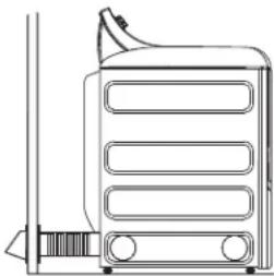 GE GTV21ESSJWW - UL-LISTED FLEXIBLE METAL (FOIL-TYPE) TRANSITION DUCT - 1