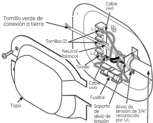 GE GTV21ESSJWW - CÓMO CONECTAR LA SECADORA UTILIZANDO UNA CONEXIÓN DE 3 CABLES - 1